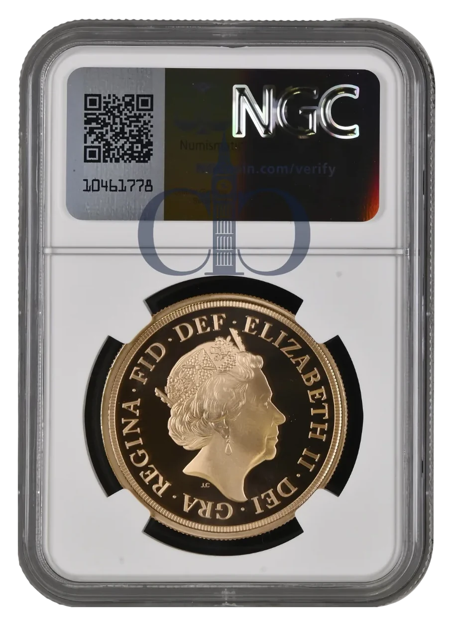 2022 £5 Platinum Jubilee Proof obverse